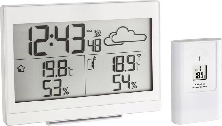 Produktbild: TFA Funk-Wetterstation Dostmann CASA 35.1135.02 Wei&szlig;