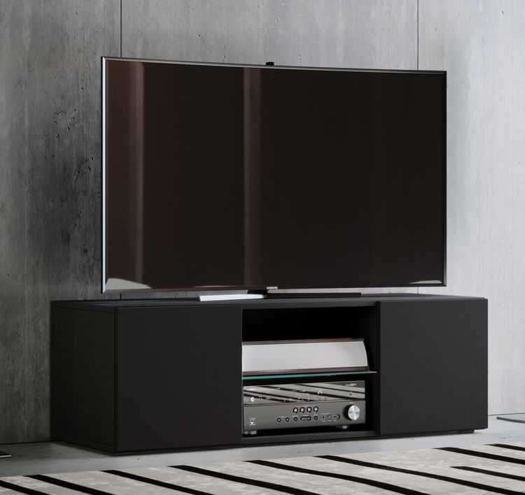 Produktbild: Holz TV Lowboard M&ouml;bel Fernsehschrank Lowina L