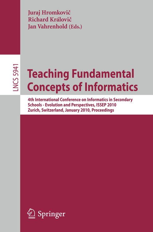 Produktbild: Teaching Fundamental Concepts of Informatics