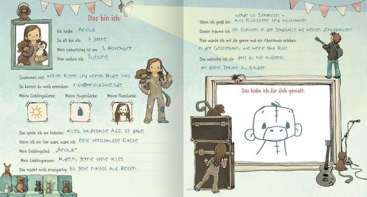 Produktbild: Anouk &ndash; Das Freundebuch