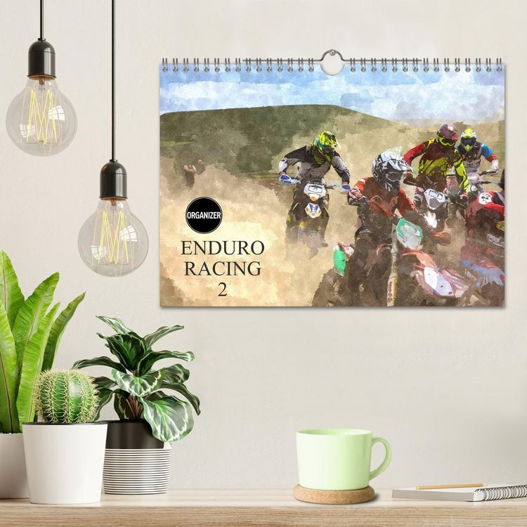 Produktbild: ENDURO RACING 2 (Wall Calendar 2026 DIN A4 landscape), CALVENDO 12 Month Wall Calendar