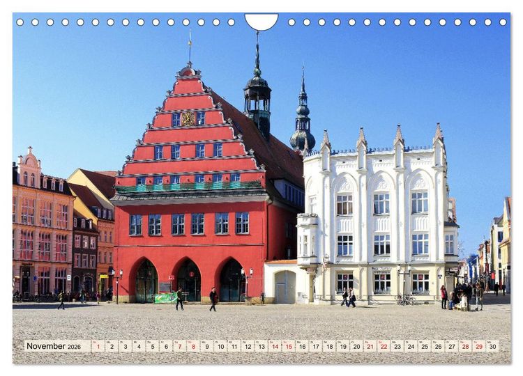 Produktbild: Reise durch Ostdeutschland (Wandkalender 2026 DIN A4 quer), CALVENDO Monatskalender