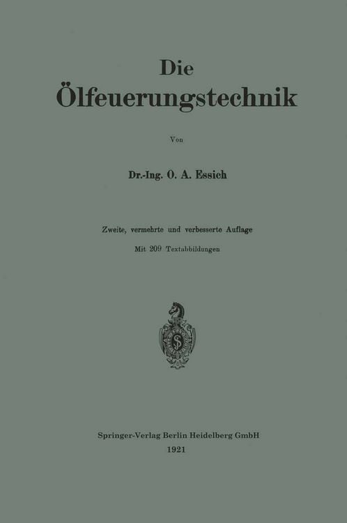 Produktbild: Die &Ouml;lfeuerungstechnik