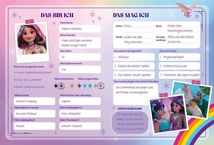 Produktbild: Unicorn Academy &ndash; Mein Freundschaftsbuch