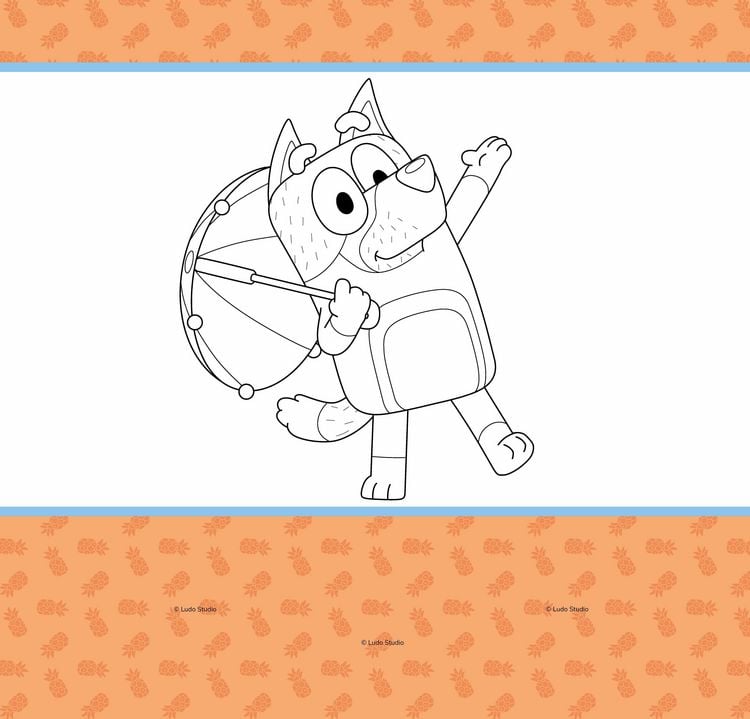 Produktbild: Bluey Mein Bastelblock mit kindersicherer Schere