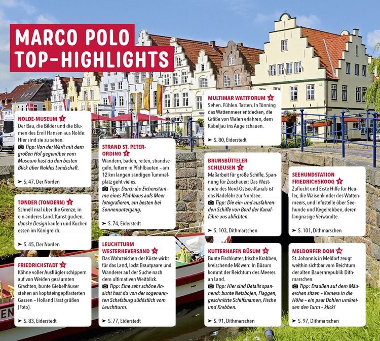 Produktbild: MARCO POLO Reisef&uuml;hrer Nordseek&uuml;ste Schleswig-Holstein