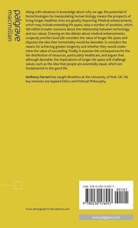Produktbild: Longevity and the Good Life