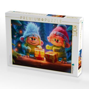 Produktbild: CALVENDO Puzzle ... der Weihnachtsmann war da | 1000 Teile Lege-Gr&ouml;&szlig;e 64x48cm Foto-Puzzle f&uuml;r gl&uuml;ckliche Stunden