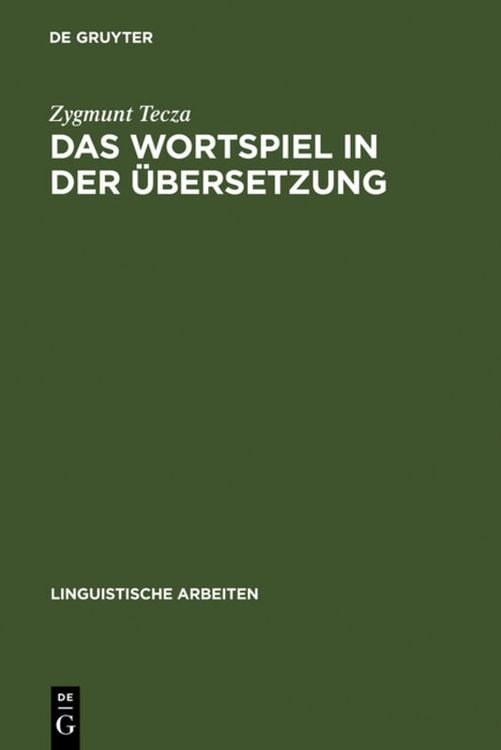 Produktbild: Das Wortspiel in der Übersetzung