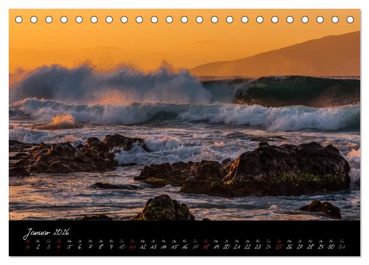Produktbild: Maui Hawaii - Insel der T&auml;ler (Tischkalender 2026 DIN A5 quer), CALVENDO Monatskalender