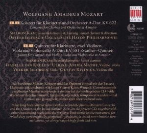 Produktbild: Clarinet Concerto. Clarinet Quintet, 1 Audio-CD