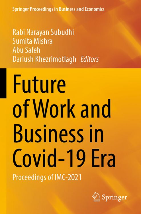 Produktbild: Future of Work and Business in Covid-19 Era
