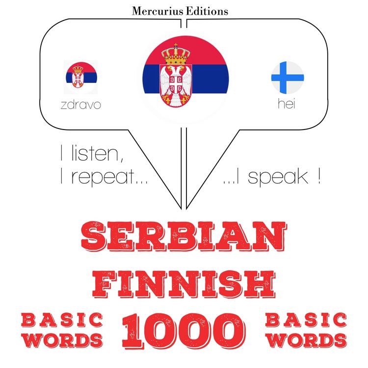Produktbild: 1000 essential words in Finnish