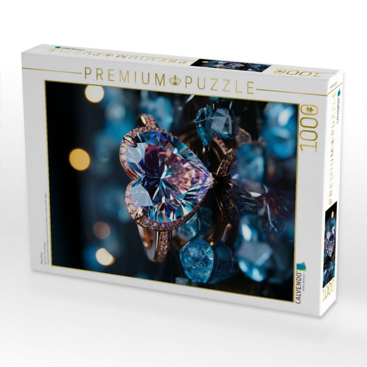 Produktbild: CALVENDO Puzzle Ring-Herz | 1000 Teile Lege-Gr&ouml;&szlig;e 64x48cm Foto-Puzzle f&uuml;r gl&uuml;ckliche Stunden
