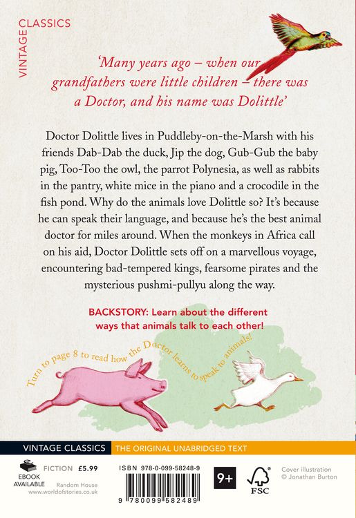 Produktbild: The Story of Doctor Dolittle