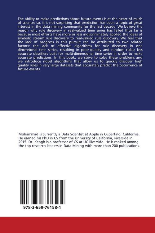 Produktbild: Applications of Mining Massive Time Series Data