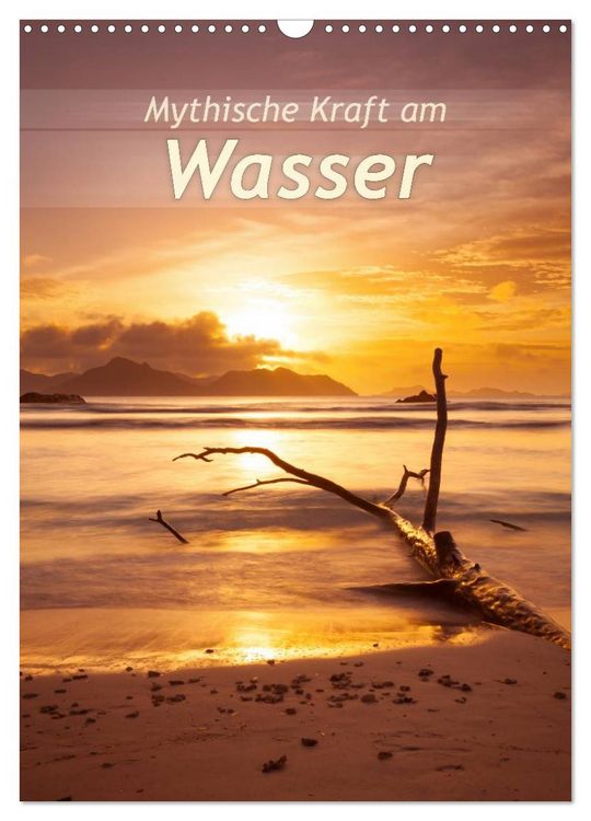 Produktbild: Mythische Kraft am Wasser (Wandkalender 2026 DIN A3 hoch), CALVENDO Monatskalender