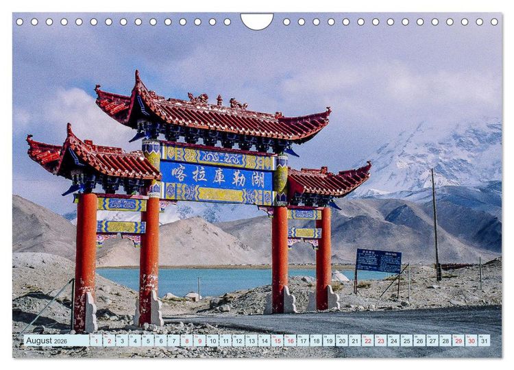 Produktbild: Seidenstra&szlig;e - Khiva bis Lanzhou (Wandkalender 2026 DIN A4 quer), CALVENDO Monatskalender