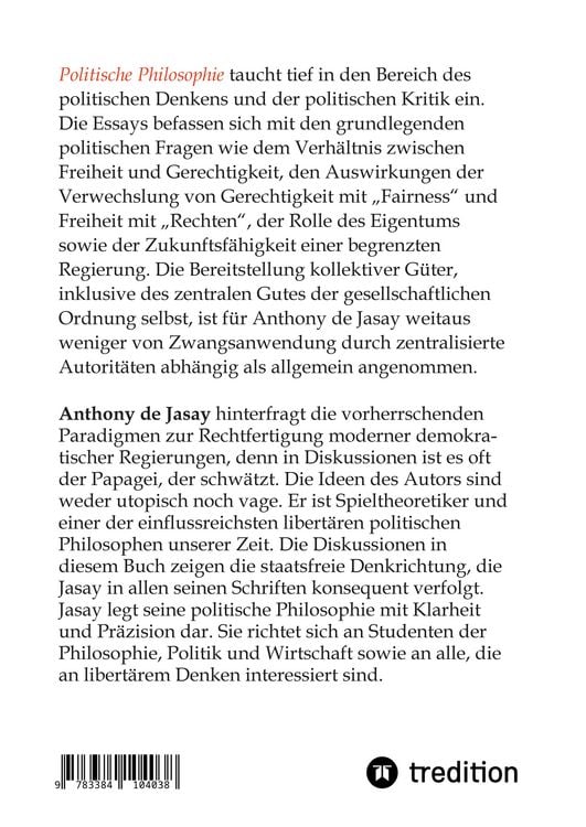 Produktbild: Politische Philosophie