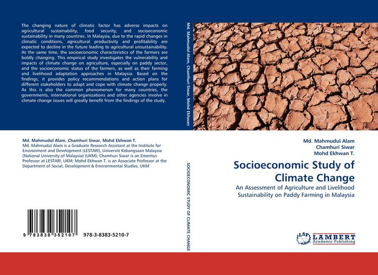 Produktbild: Socioeconomic Study of Climate Change
