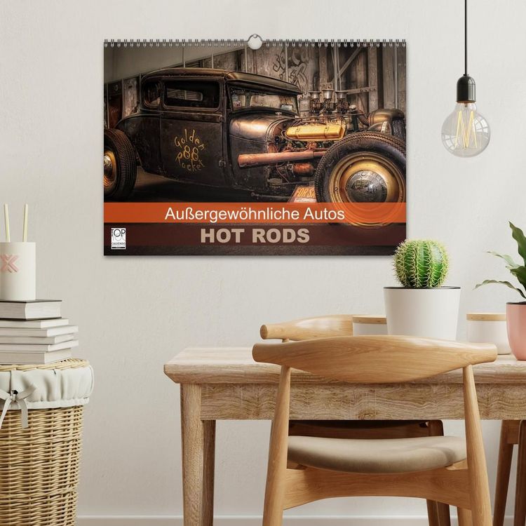 Produktbild: Au&szlig;ergew&ouml;hnliche Autos - Hot Rods (Wandkalender 2027 DIN A3 quer), CALVENDO Monatskalender
