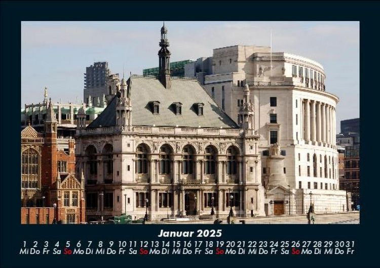 Produktbild: London 2025 Fotokalender DIN A5