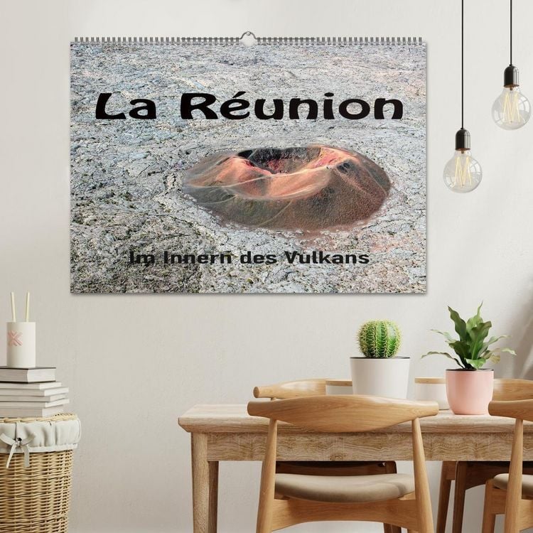 Produktbild: La R&eacute;union, Im Inneren des Vulkans (Wandkalender 2027 DIN A2 quer), CALVENDO Monatskalender