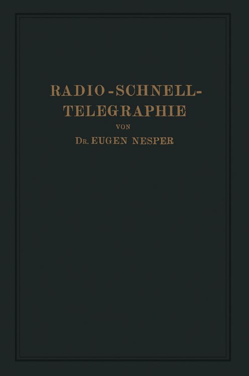 Produktbild: Radio-Schnelltelegraphie