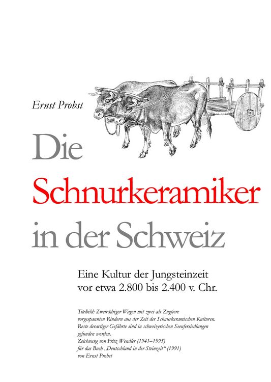 Produktbild: Die Schnurkeramiker in der Schweiz