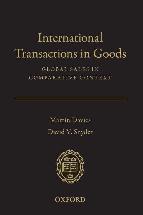 Produktbild: International Transactions in Goods