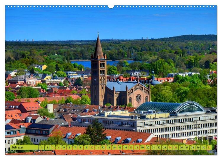 Produktbild: POTSDAM. Du bist so sch&ouml;n (Wandkalender 2027 DIN A2 quer), CALVENDO Monatskalender