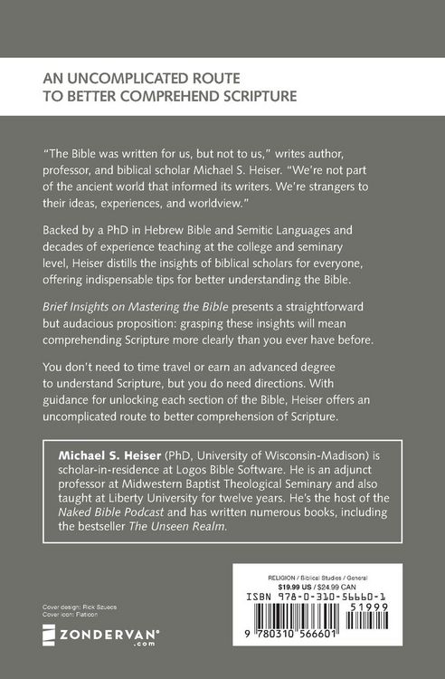 Produktbild: The Brief Insights on Mastering the Bible