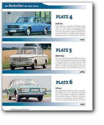 Produktbild: Die Lieblingsautos der Deutschen