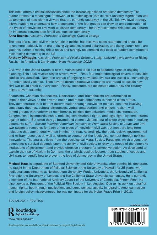 Produktbild: Beyond Polarized American Democracy