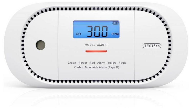 Produktbild: X-Sense XC01-R Kohlenmonoxid-Melder batteriebetrieben detektiert Kohlenmonoxid
