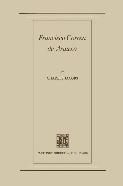 Produktbild: Francisco Correa de Arauxo