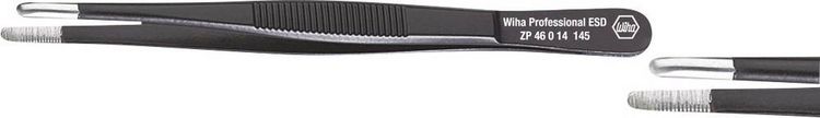 Produktbild: Wiha 32343 ESD Pinzette Stumpf 145mm