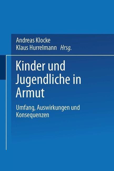 Produktbild: Kinder und Jugendliche in Armut
