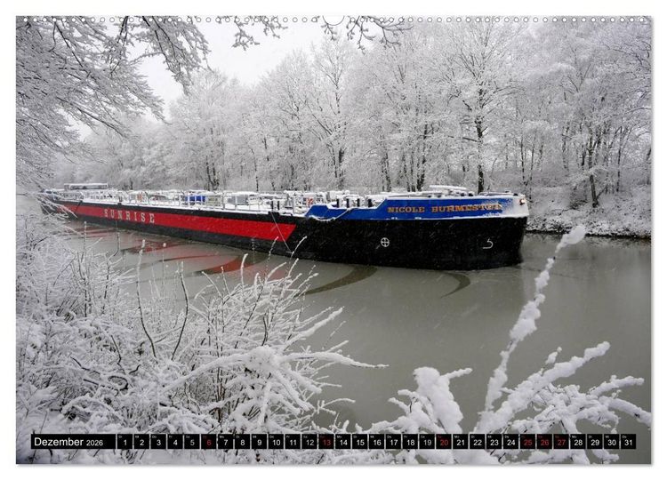 Produktbild: Der Mittellandkanal - 325 Kilometer Wasserstra&szlig;e (hochwertiger Premium Wandkalender 2026 DIN A2 quer), Kunstdruck in Hochglanz