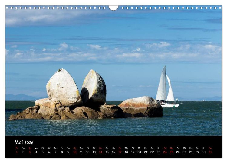 Produktbild: Sehnsucht nach Neuseeland (Wandkalender 2026 DIN A3 quer), CALVENDO Monatskalender