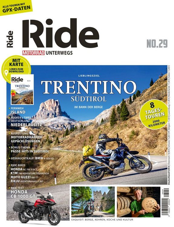 Produktbild: RIDE No. 29 Trentino