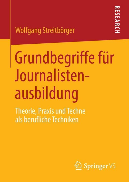 Produktbild: Grundbegriffe f&uuml;r Journalistenausbildung