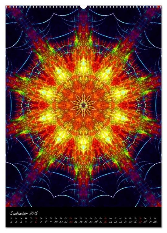 Produktbild: Mandala - Esoterik & Meditation (hochwertiger Premium Wandkalender 2026 DIN A2 hoch), Kunstdruck in Hochglanz