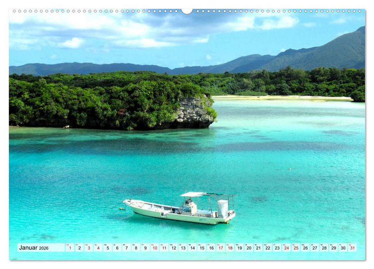 Produktbild: Ishigaki & Miyako - Subtropisches Inselparadies im S&uuml;den Japans (hochwertiger Premium Wandkalender 2026 DIN A2 quer), Kunstdruck in Hochglanz