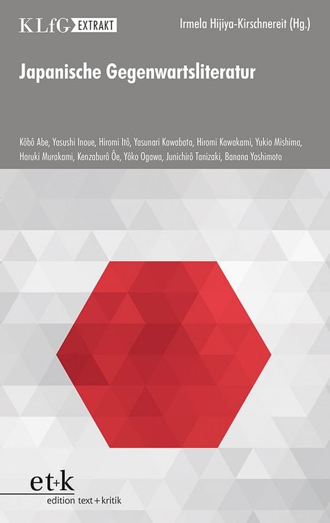 Produktbild: Japanische Gegenwartsliteratur