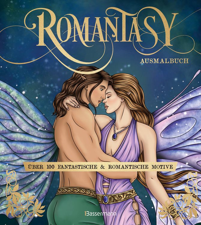 Produktbild: Romantasy Ausmalbuch. &Uuml;ber 100 fantastische & romantische Motive