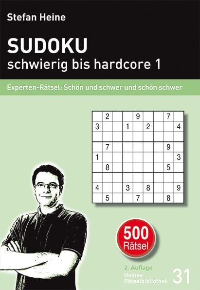Produktbild: Sudoku schwierig bis hardcore 1