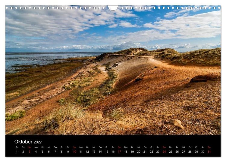 Produktbild: Sylt - Bilder einer Insel (Wandkalender 2027 DIN A3 quer), CALVENDO Monatskalender
