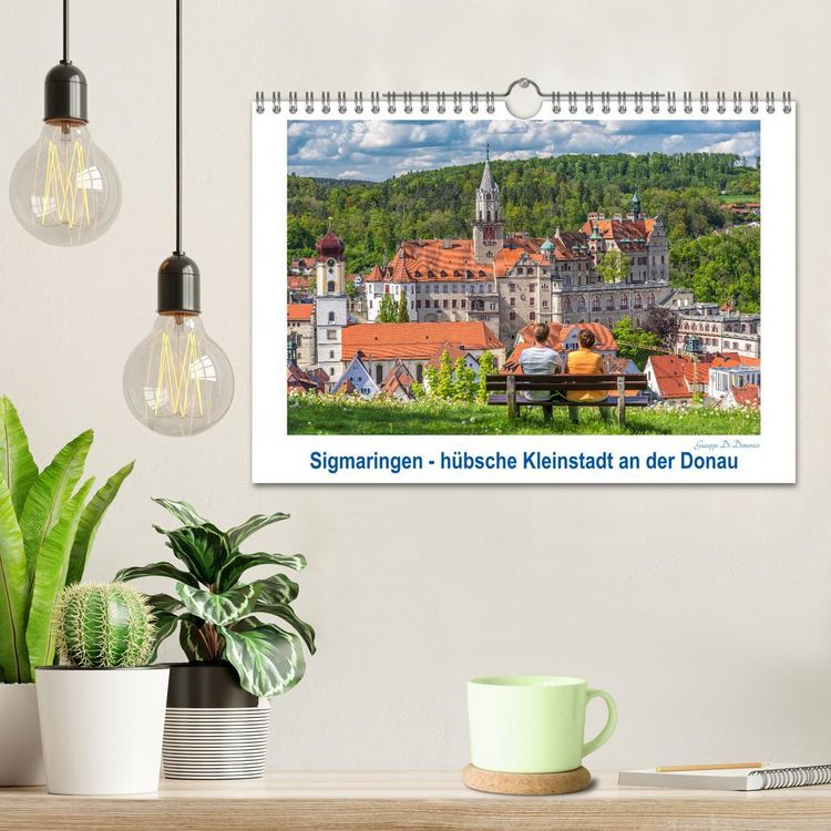Produktbild: Sigmaringen - h&uuml;bsche Kleinstadt an der Donau (Wandkalender 2026 DIN A4 quer), CALVENDO Monatskalender