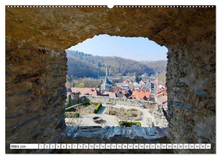 Produktbild: Sch&ouml;nes Eppstein vom Frankfurter Taxifahrer Petrus Bodenstaff (hochwertiger Premium Wandkalender 2026 DIN A2 quer), Kunstdruck in Hochglanz